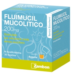 FLUIMUCIL MUCOL*30BUST200MGS/Z - farmaidea24.com