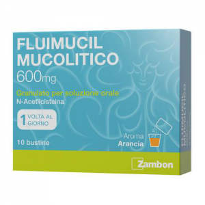 FLUIMUCIL MUCOL*OS 10BUST600MG - farmaidea24.com