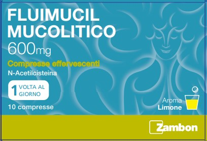 FLUIMUCIL MUCOL*10CPR EFF600MG - farmaidea24.com