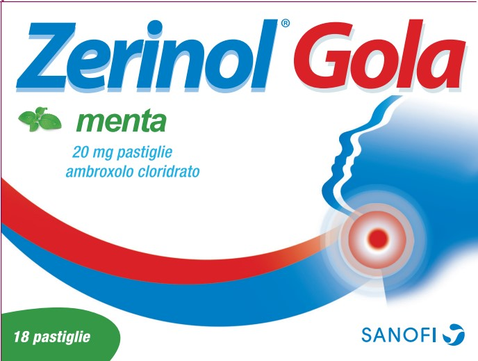 ZERINOL GOLA MENTA*18PAST 20MG - farmaidea24.com