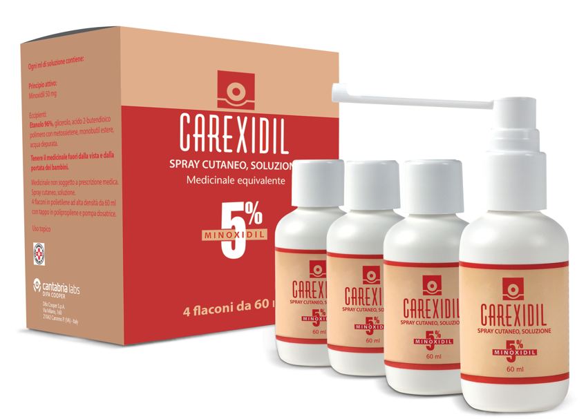 CAREXIDIL*4FL SOLUZ CUT 60ML5% - farmaidea24.com