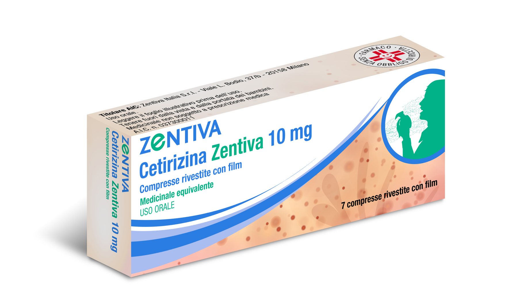 CETIRIZINA ZENT*7CPR RIV 10MG - farmaidea24.com