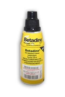 BETADINE*SOLUZ CUT 125ML 10% - farmaidea24.com