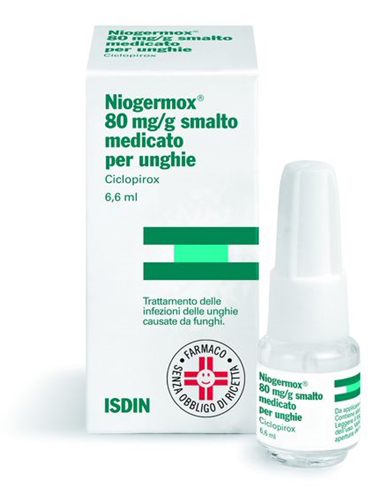 NIOGERMOX*SMALTO UNGHIE 6,6ML - farmaidea24.com