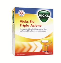 VICKS FLU TRIPLA A*OS 10BUST - farmaidea24.com