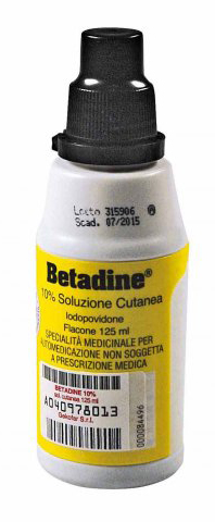 BETADINE*SOLUZ CUT 125ML 10% - farmaidea24.com