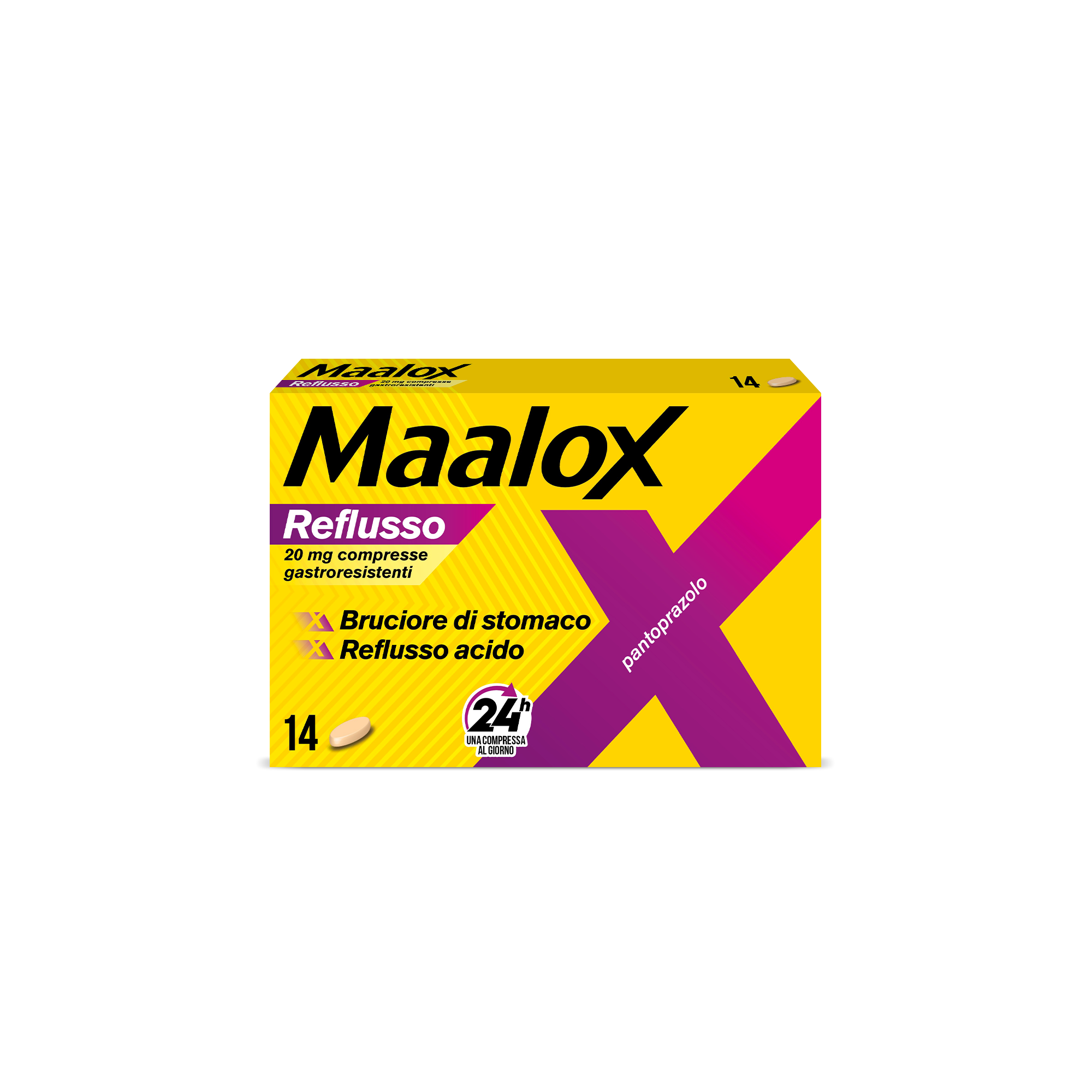 MAALOX REFLUSSO*14CPR 20MG - farmaidea24.com