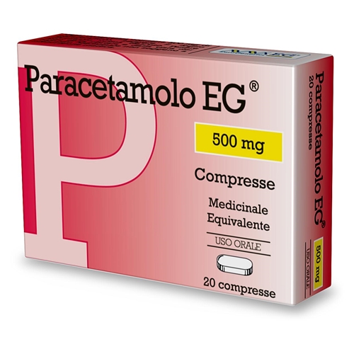 PARACETAMOLO EG*20CPR 500MG - farmaidea24.com