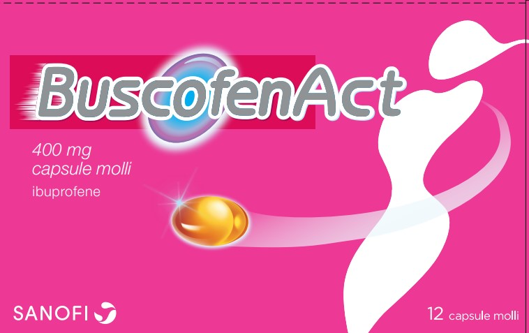 BUSCOFENACT*12CPS MOLLI 400MG - farmaidea24.com