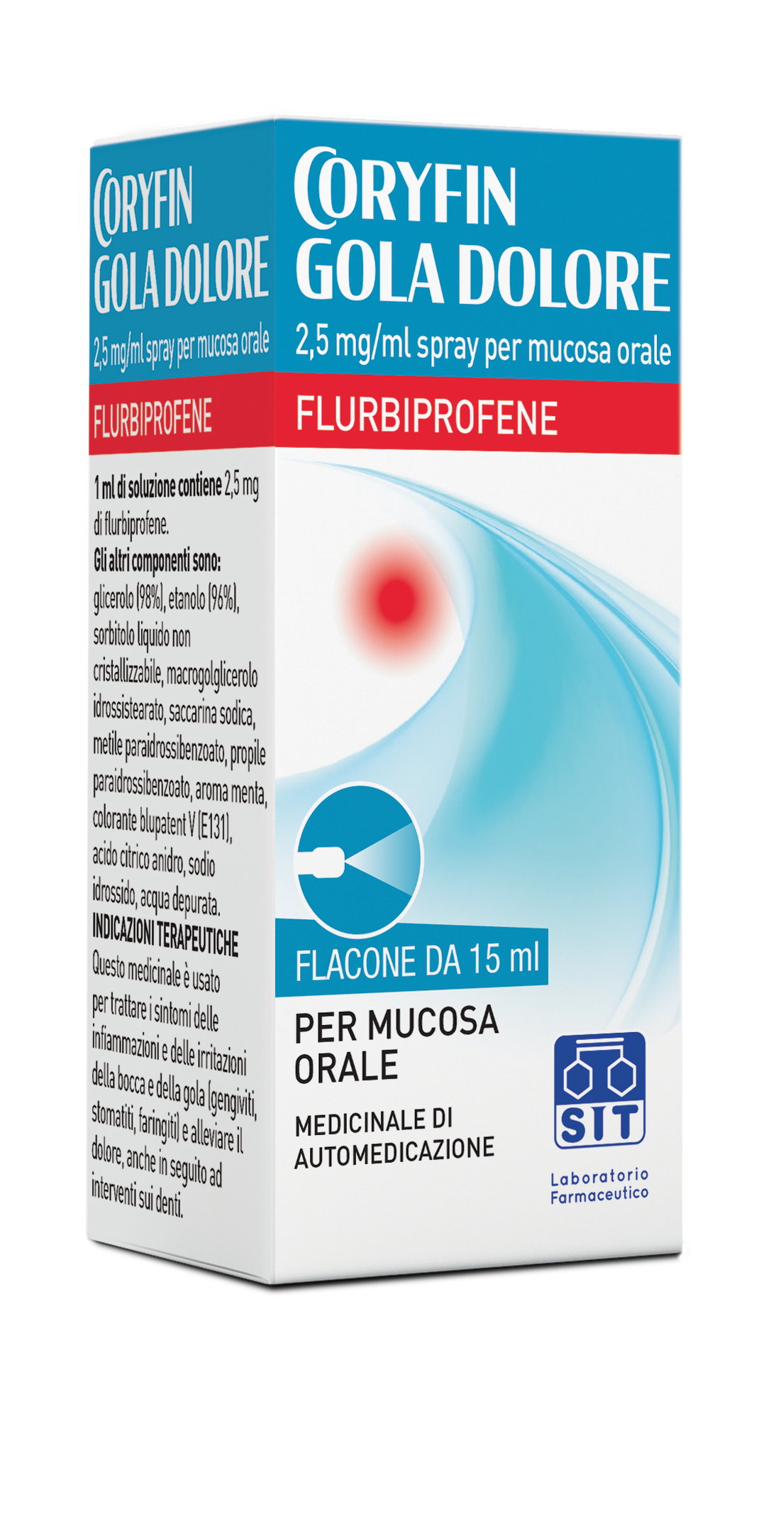 CORYFIN GOLA DOLORE*SPRAY 15ML - farmaidea24.com