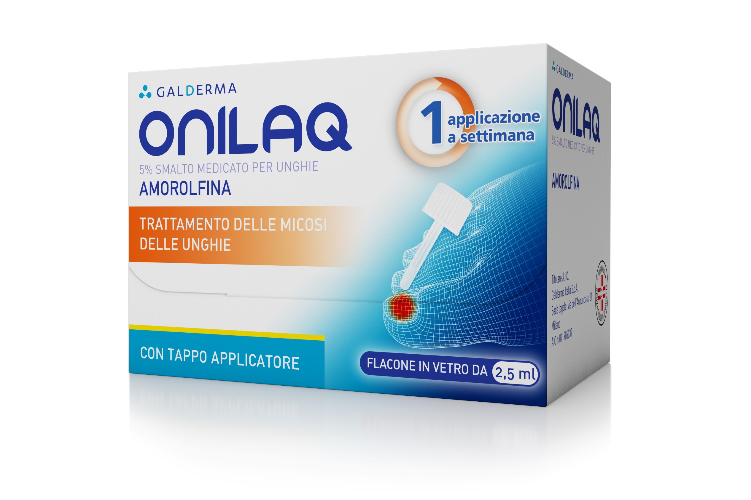 ONILAQ*SMALTO UNGHIE 2,5ML+TAP - farmaidea24.com