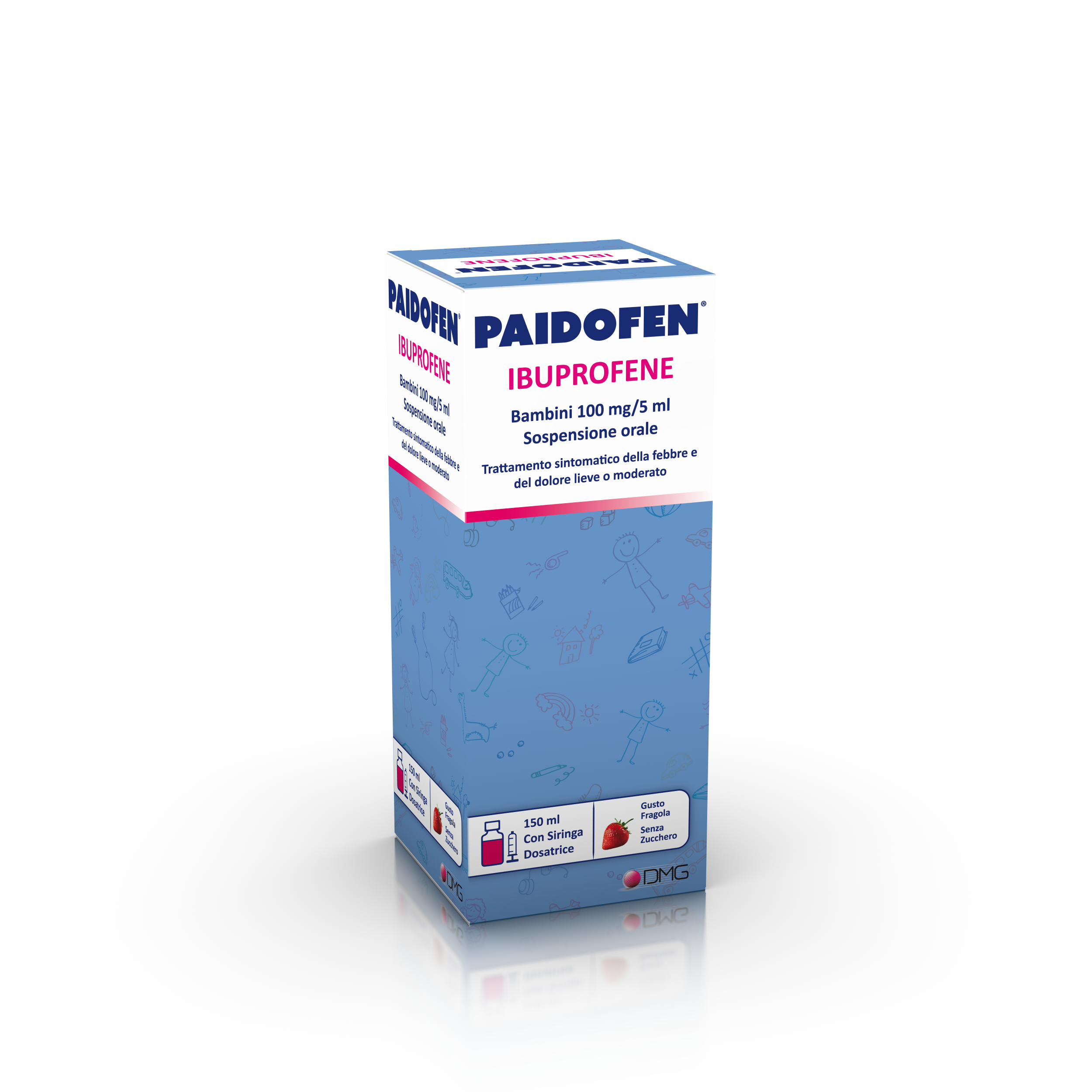 PAIDOFEN*OS 150ML FRAGOLA - farmaidea24.com