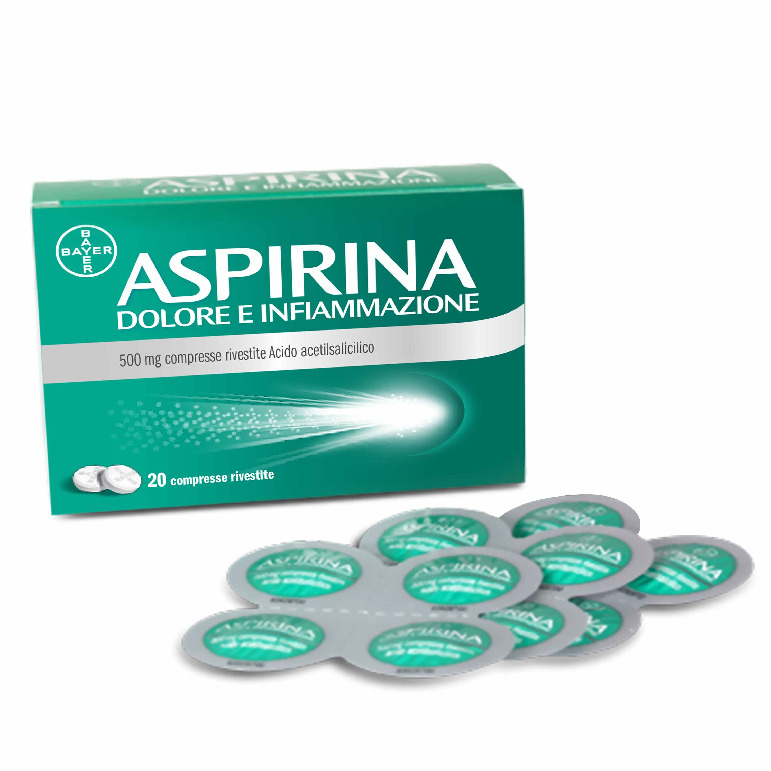ASPIRINA DOLORE INF*20CPR500MG - farmaidea24.com