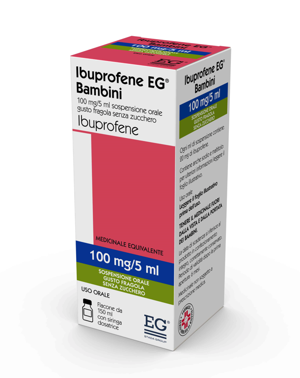IBUPROFENE EG*BB 150ML FRAGOLA - farmaidea24.com