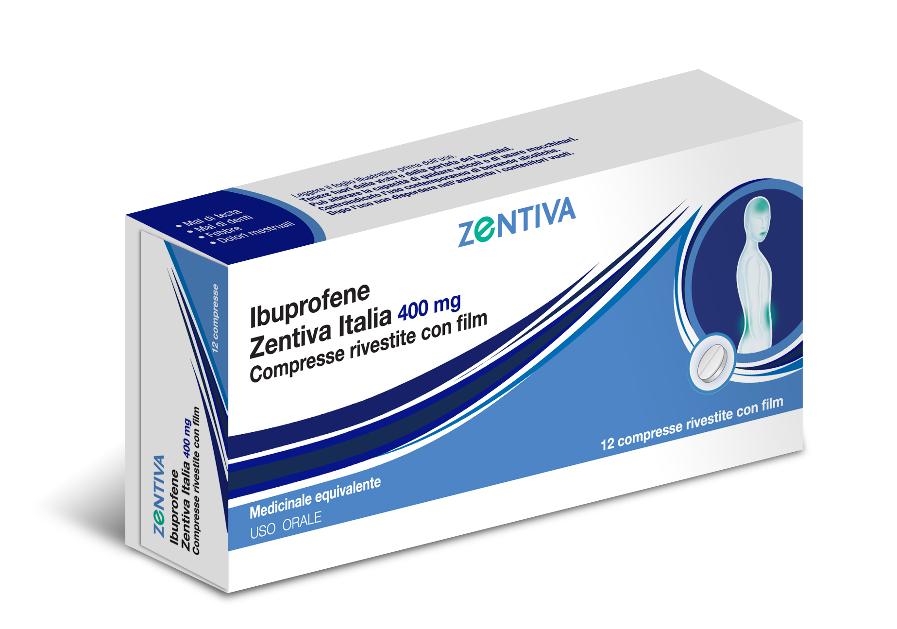 IBUPROFENE ZEN*12CPR 400MG - farmaidea24.com
