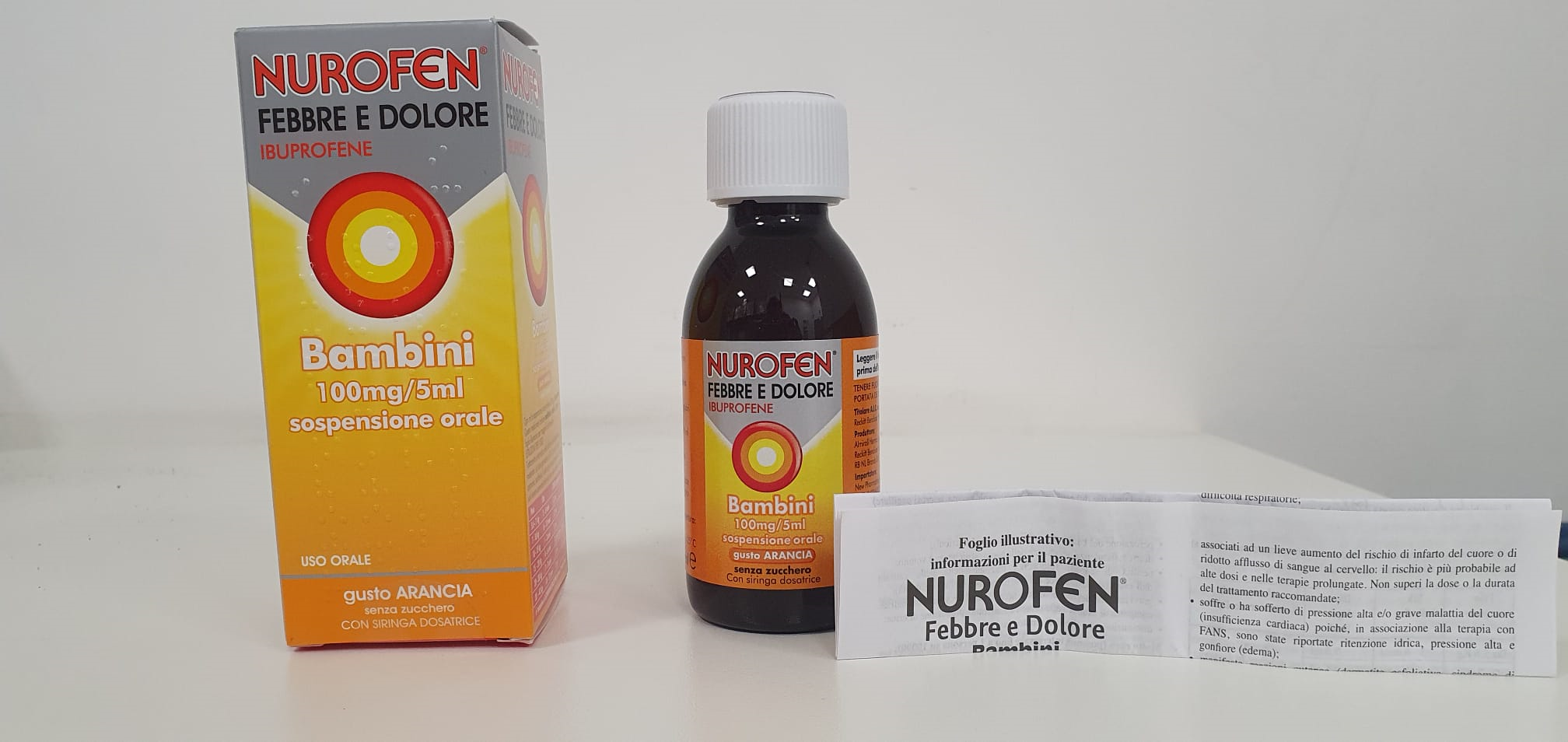 NUROFEN FEBBRE D*BB100MG/5ML A - farmaidea24.com