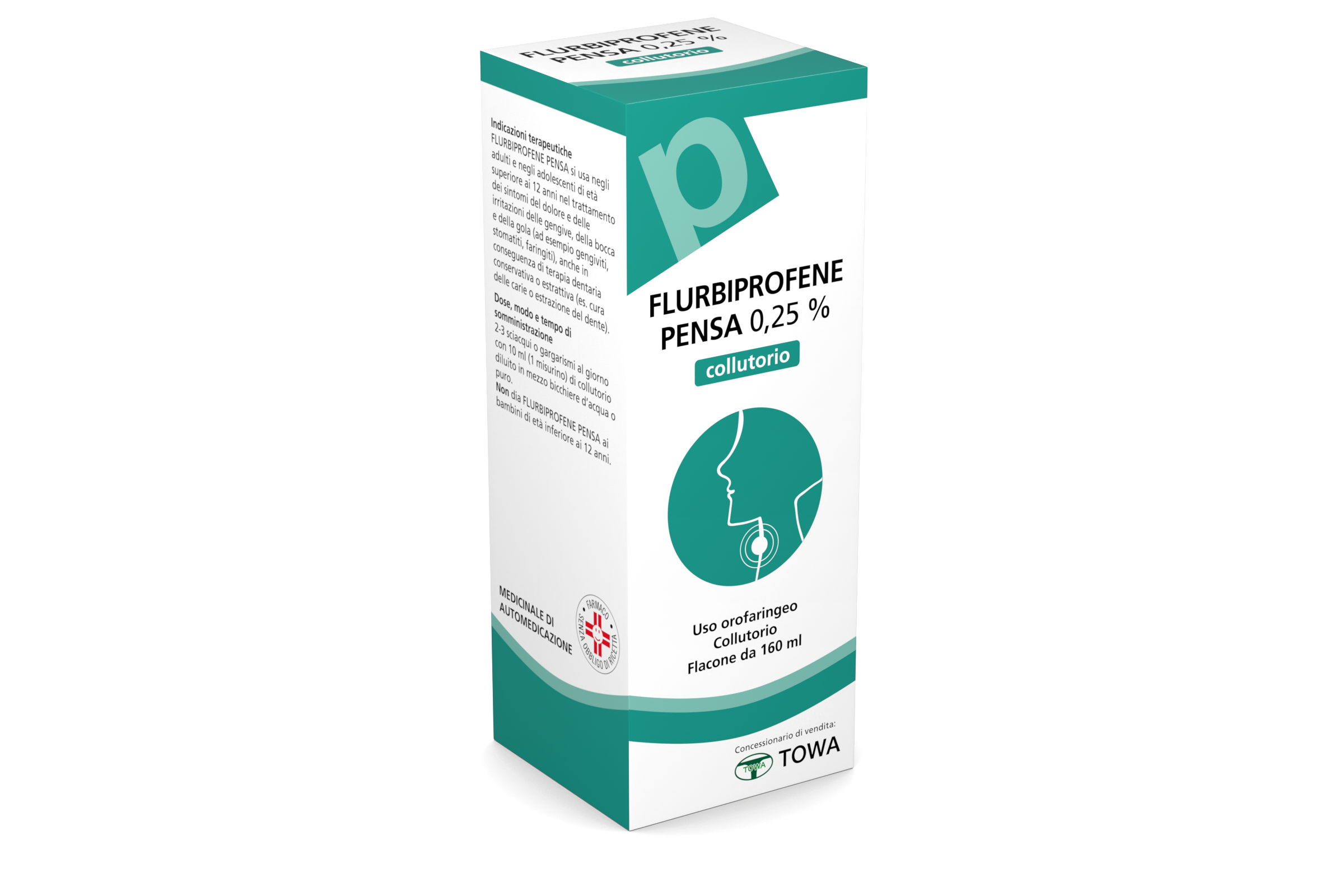 FLURBIPROFENE PE*COLLUT 160ML - farmaidea24.com