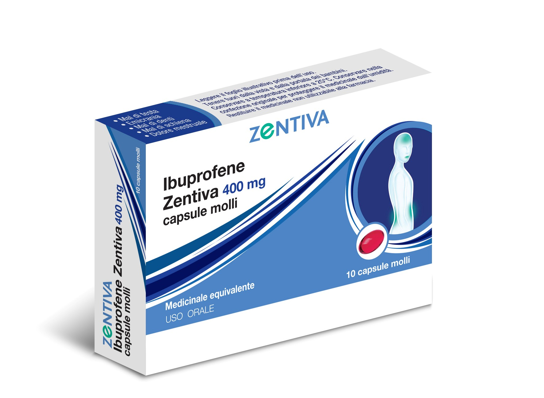 IBUPROFENE ZEN*10CPS 400MG - farmaidea24.com