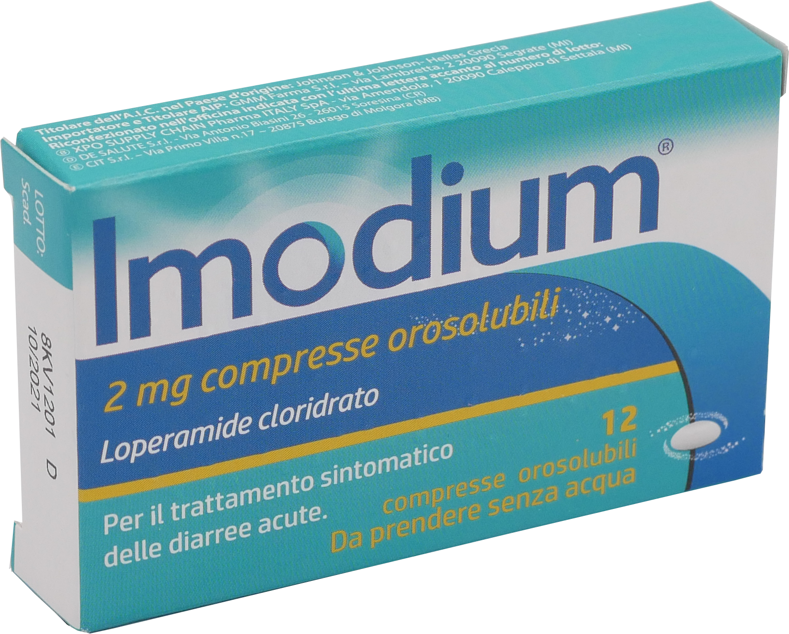IMODIUM*12CPR OROSOL 2MG - farmaidea24.com