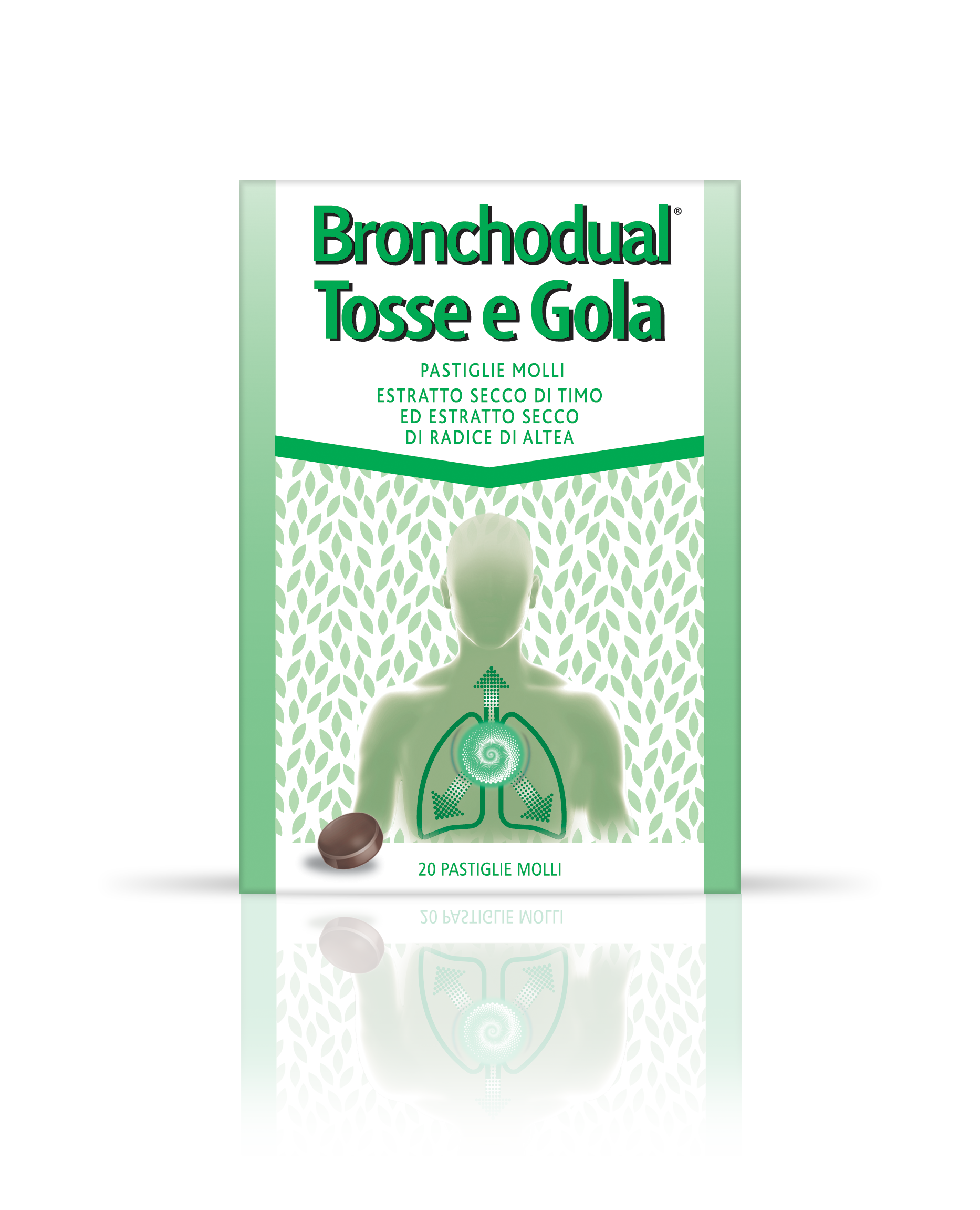BRONCHODUAL TOSSE GOLA*20PAST - farmaidea24.com