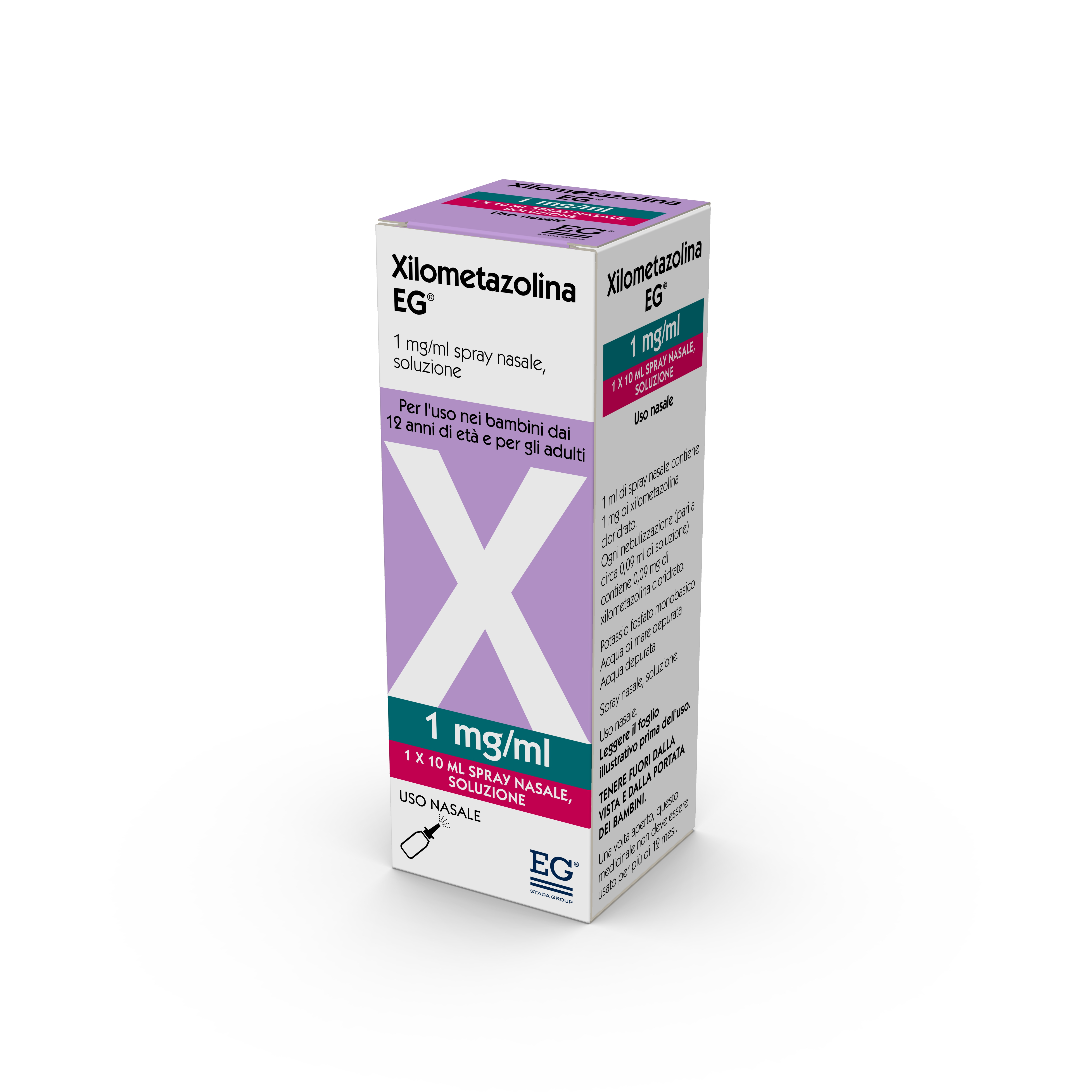 XILOMETAZOLINA EG*SPR10ML 10MG - farmaidea24.com