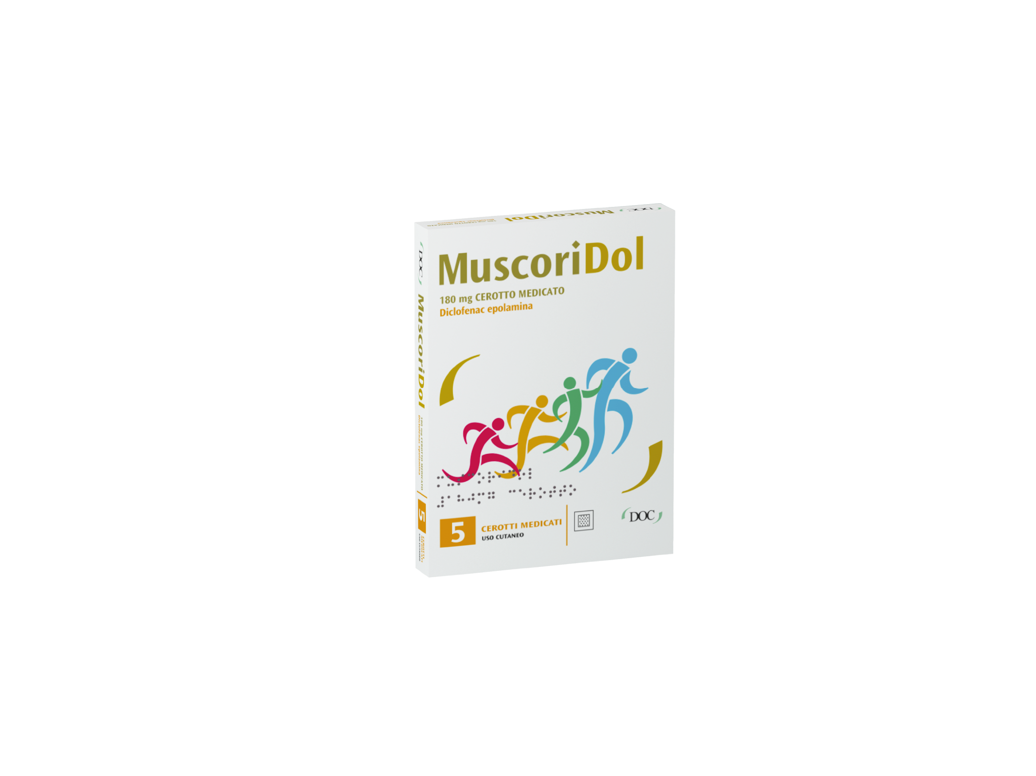 MUSCORIDOL*5CER MED 180MG - farmaidea24.com