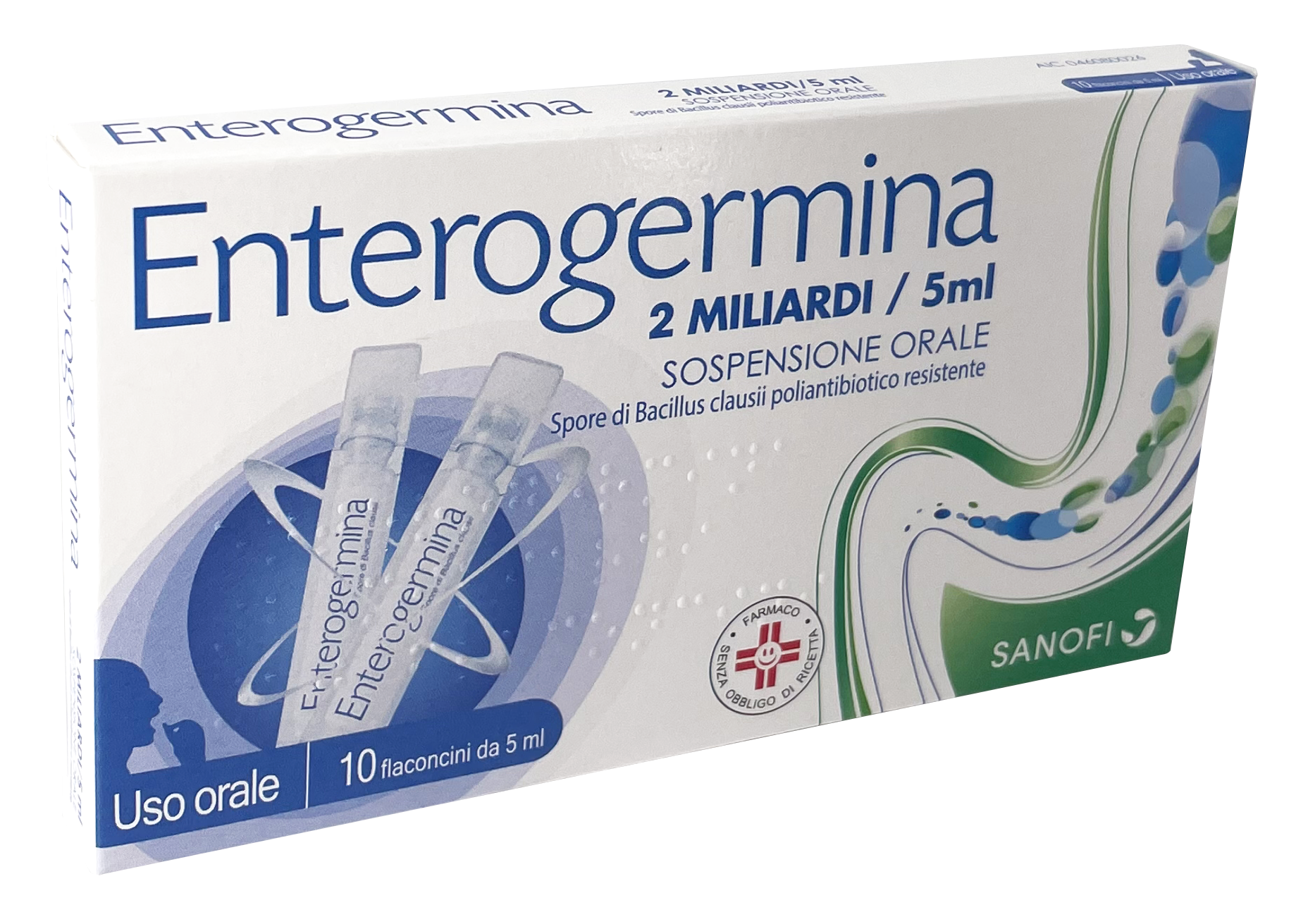 ENTEROGERMINA*OS 10FL 2MLD/5ML - farmaidea24.com