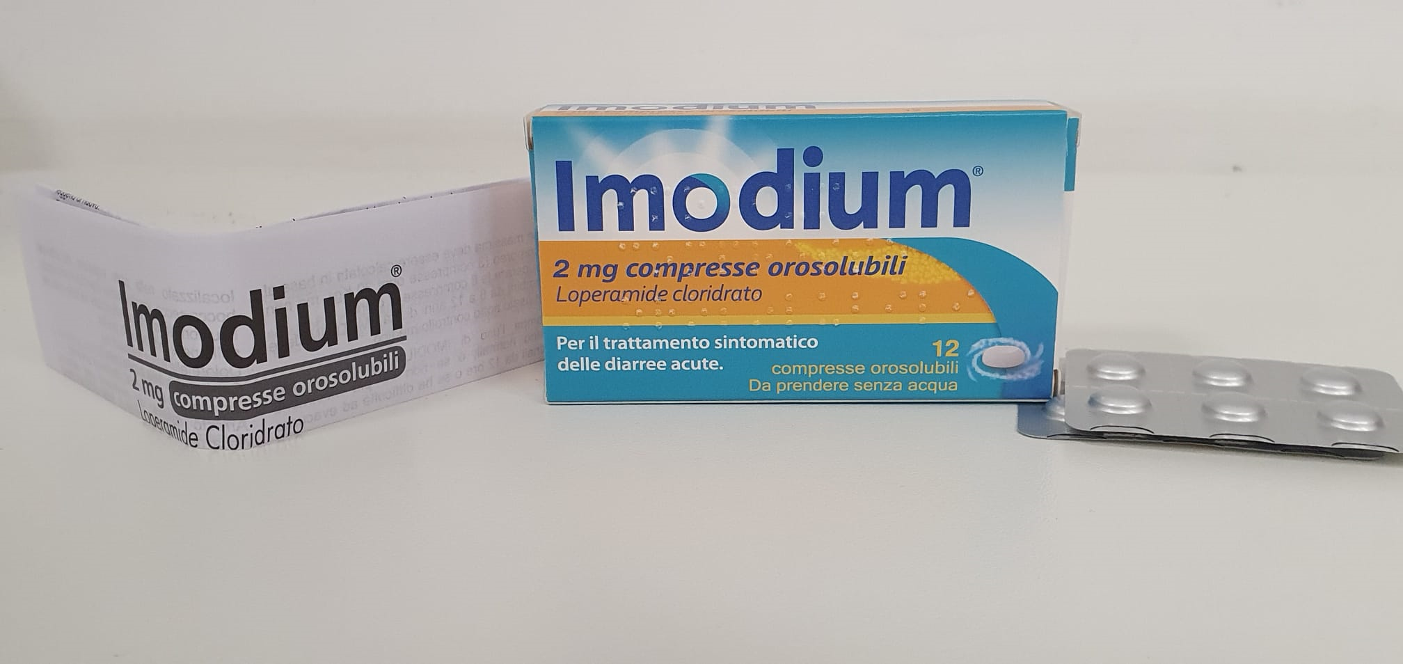 IMODIUM*12CPR OROSOL 2MG - farmaidea24.com