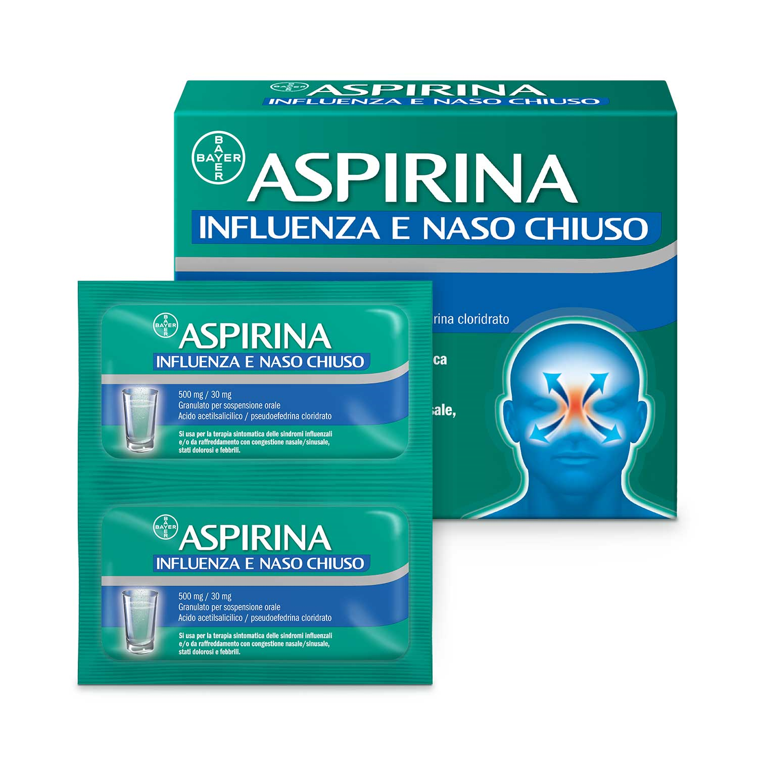 ASPIRINA INFLUENZA E NASO C*10 - farmaidea24.com