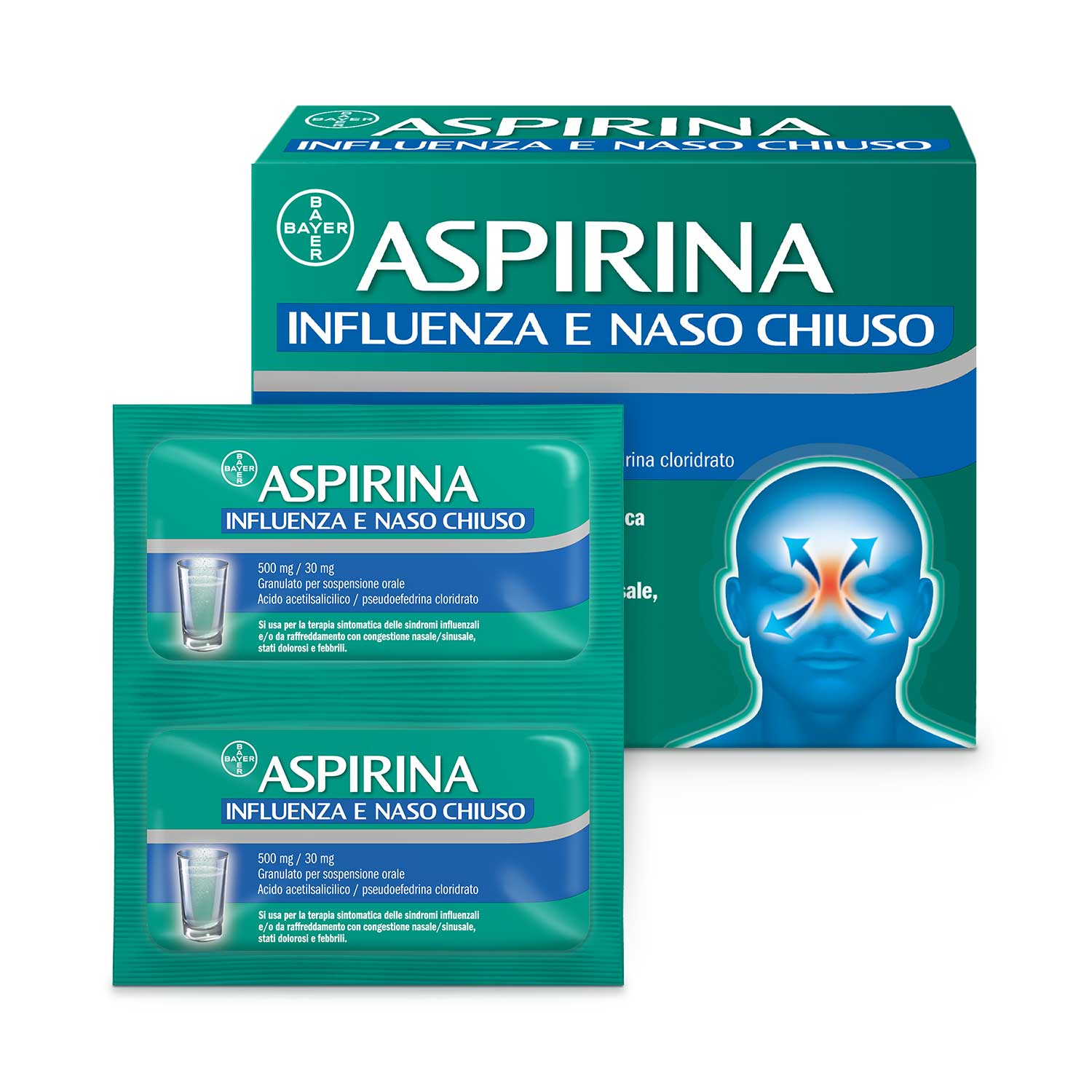 ASPIRINA INFLUENZA E NASO C*20 - farmaidea24.com