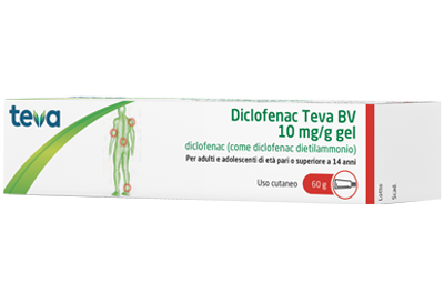 DICLOFENAC TEVA*GEL 60G 10MG/G - farmaidea24.com