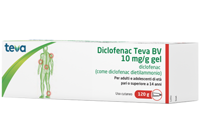 DICLOFENAC TEVA*GEL120G 10MG/G - farmaidea24.com