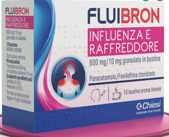 FLUIBRON INFLUENZA E RAFF*10BS - farmaidea24.com
