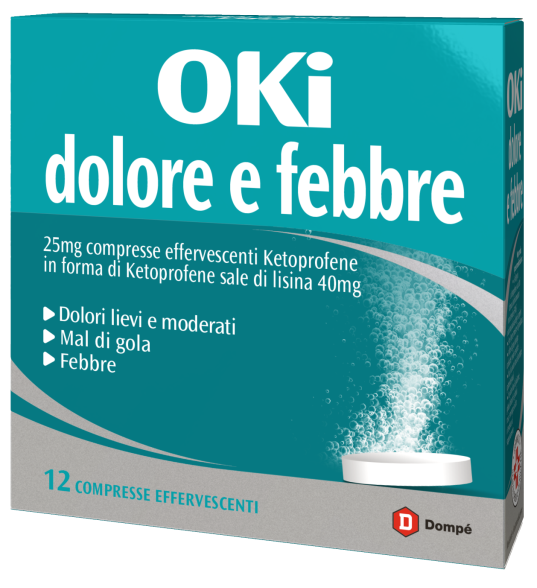 OKI DOLORE E FEBBRE*12CPR EFF - farmaidea24.com