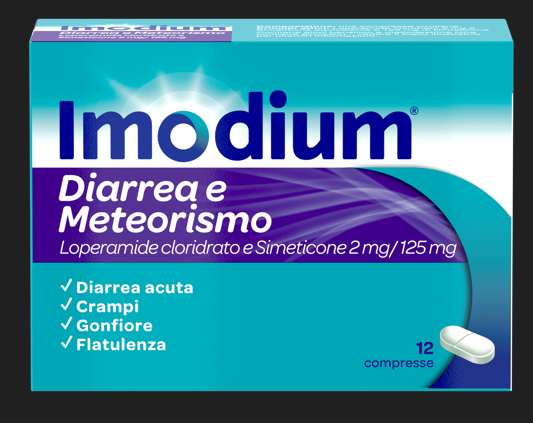 IMODIUM DIARREA E METEOR*12CPR - farmaidea24.com