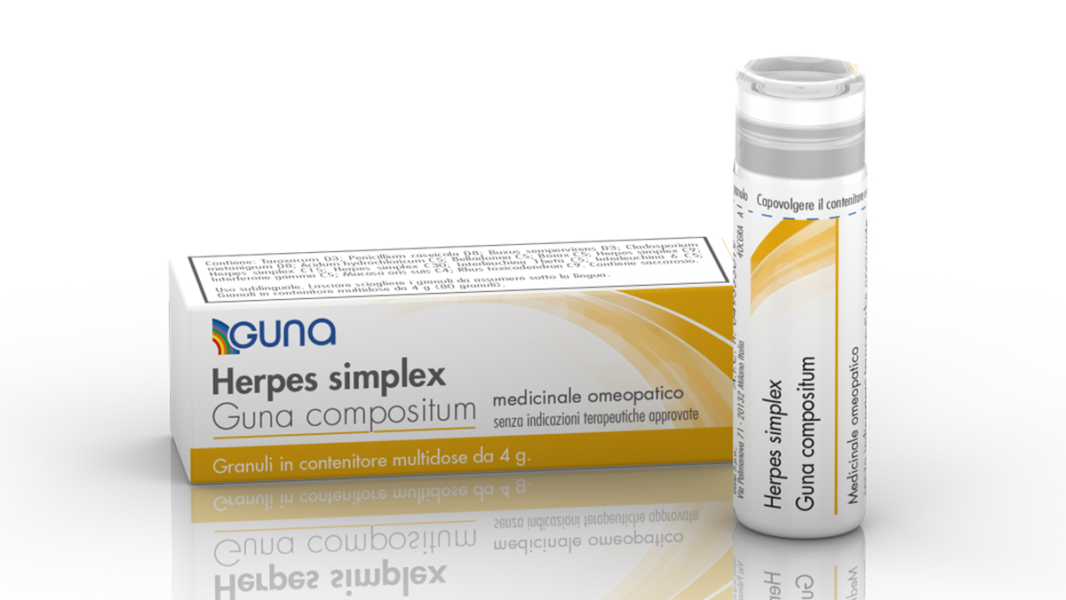 HERPES SIMPLEX GUNA COMP*4G GR - farmaidea24.com