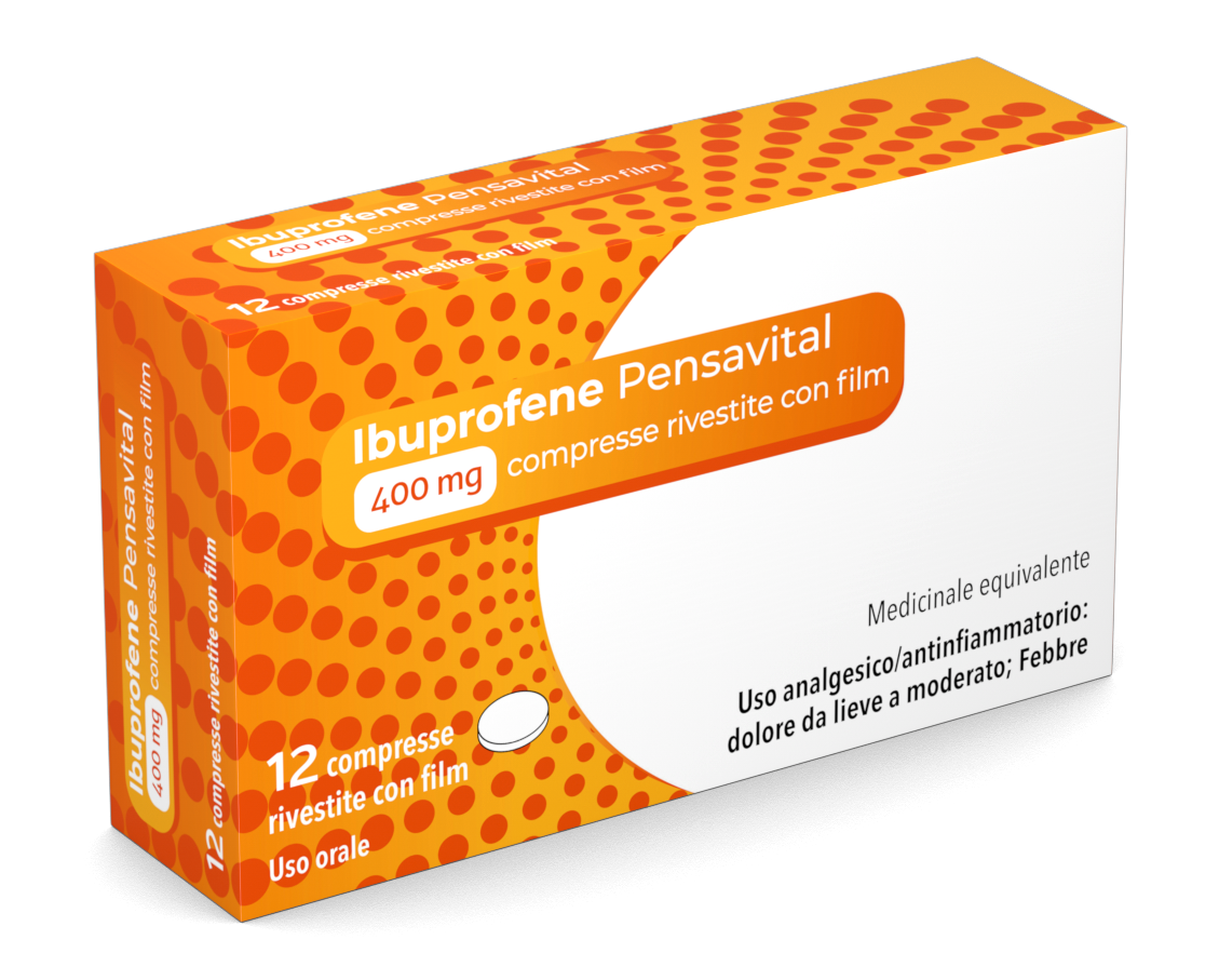 IBUPROFENE PENSA*12CPR 400MG - farmaidea24.com