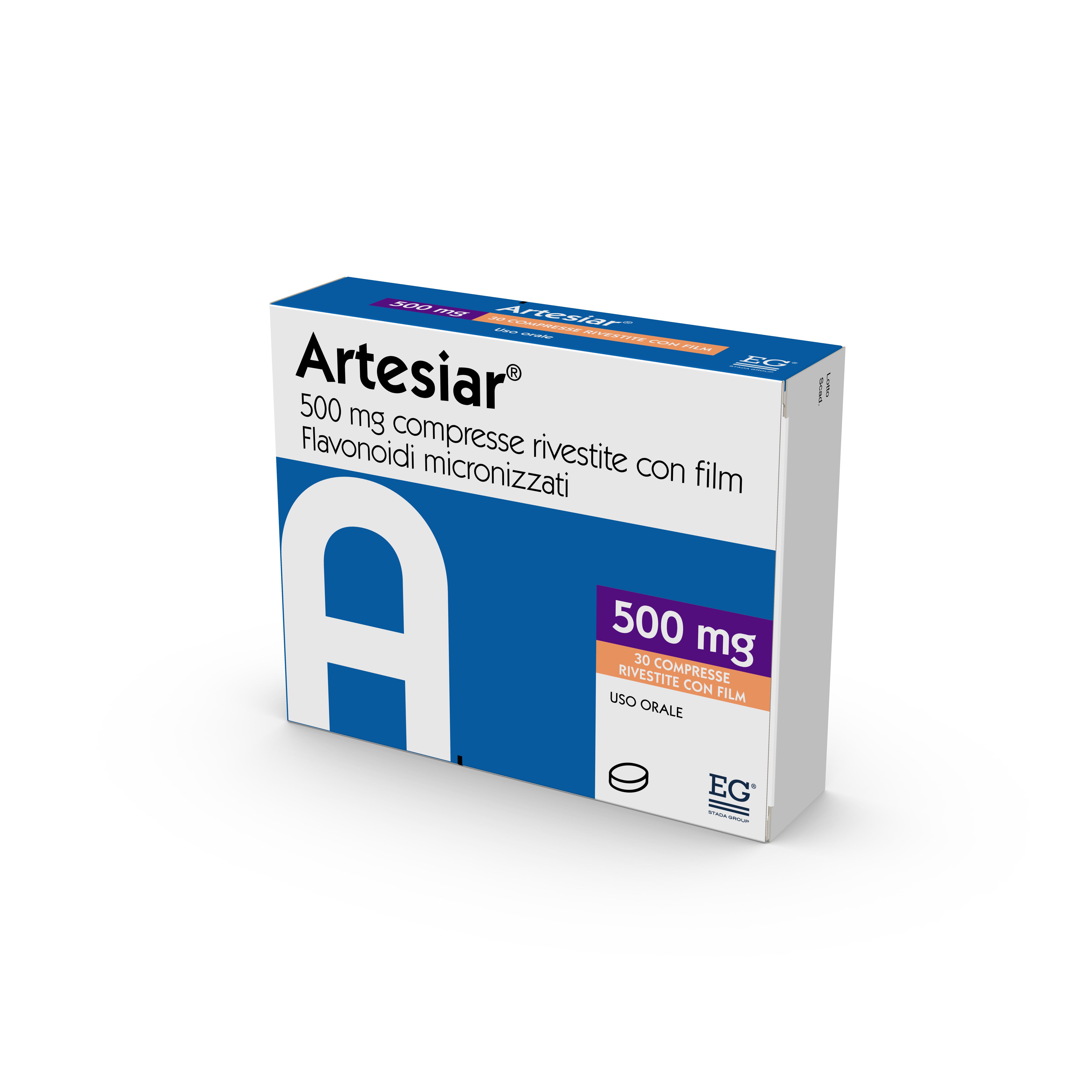 ARTESIAR*30CPR RIV 500MG - farmaidea24.com