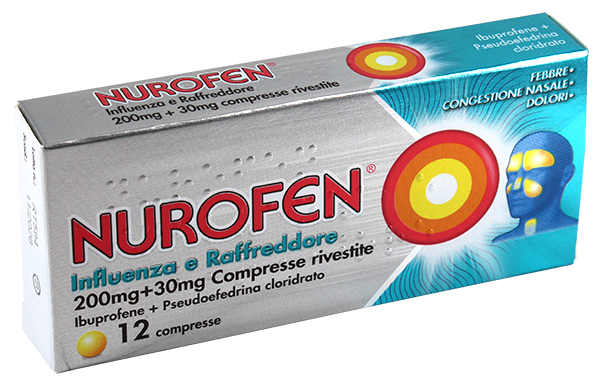 NUROFEN INFLUENZA RAFFR*12CPR - farmaidea24.com