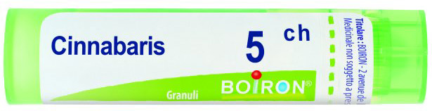 CINNABARIS 5 CH GRANULI - farmaidea24.com