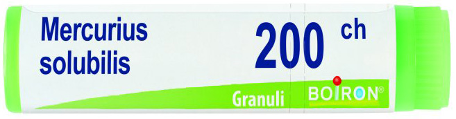 MERCURIUS SOLUBILIS 200 CH GLOBULI 1G - farmaidea24.com