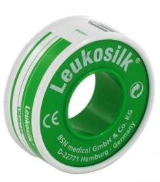 CEROTTO IN ROCCHETTO LEUKOSILK IPOALLERGENICO BIANCO 1,25X500 CM - farmaidea24.com
