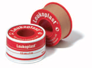 CEROTTO CHIRURGICO PER FISSAGGIO MEDICAZIONI IN ROCCHETTO LEUKOPLAST SUPPORTO VISCOSA COLOR PELLE MASSA ADESIVA CAUCCIU' OSSIDO DI ZINCO 2,5X500CM - farmaidea24.com