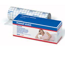 FASCIA AUTOADESIVA IPOALLERGENICA FISSAGGIO CATETERI FIXOMULL STRETCH. SUPPORTO IN POLIESTERE NON TESSUTO BIANCO, MASSA IN POLICARBONATO SENZA RESINE E GOMME NATURALI. 15X200CM - farmaidea24.com