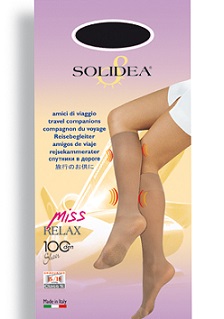 MISS RELAX 100 SHEER GAMBALETTO NERO 1 - farmaidea24.com