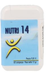 NUTRI 14 60 COMPRESSE - farmaidea24.com