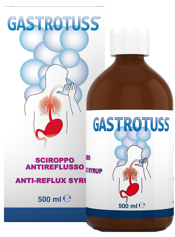 SCIROPPO ANTIREFLUSSO GASTROTUSS 500 ML - farmaidea24.com