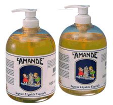 L'AMANDE MARSEILLE SAPOBNE LIQUIDO VEGETALE OLII ESSENZIALI 500 ML - farmaidea24.com