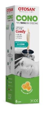 OTOSAN CONO IGIENE ORECCHIO+PROPOLI 6 PEZZI - farmaidea24.com
