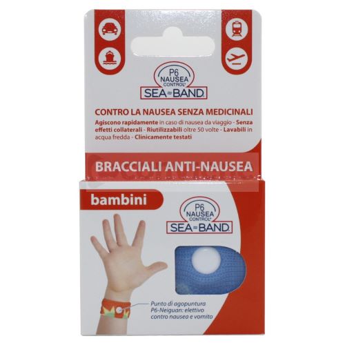 BRACCIALE ANTI NAUSEA PER BAMBINI P6 NAUSEA CONTROL 2 PEZZI - farmaidea24.com